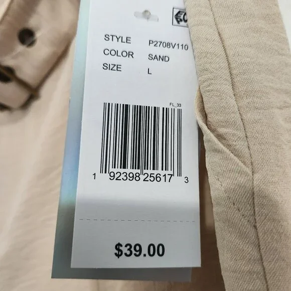 Honey & Sparkle Wide Leg Dress Pants- Size L - Picture 8 of 8